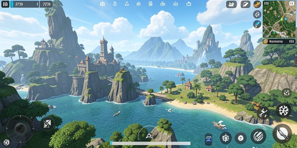 Gameplay menakjubkan dalam dunia terbuka 2739