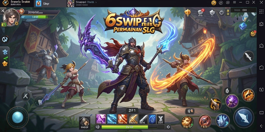 Gambaran gameplay mendebarkan dalam 6SVIP dengan strategi yang intens.