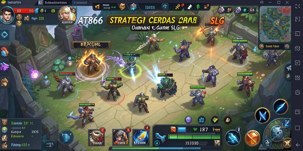 Gameplay mendebarkan di AT866 dengan strategi mendalam.