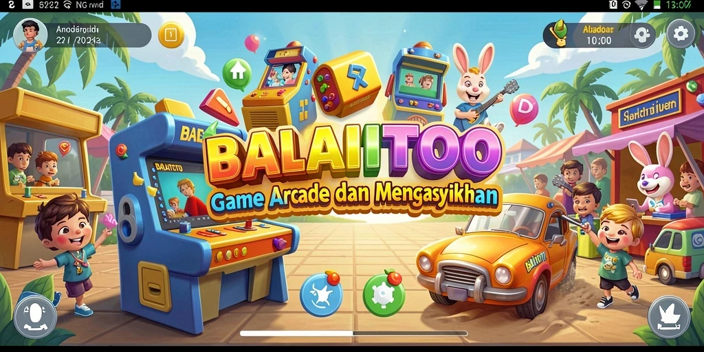 Tampilan gameplay seru dan penuh warna dari BALAITOTO.