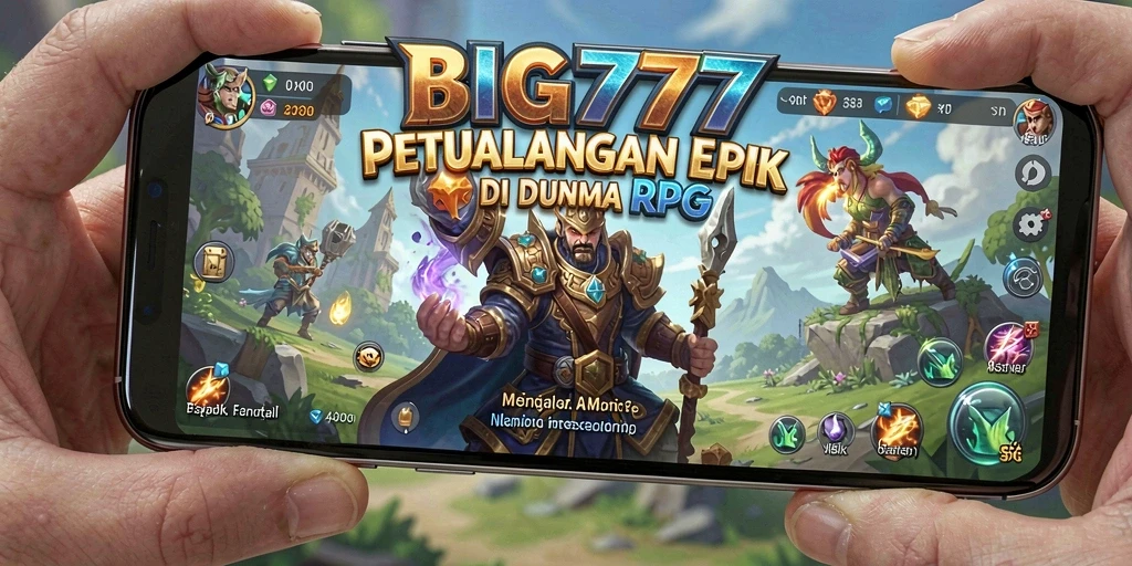 Gameplay seru dengan pertarungan yang mendebarkan di dunia RPG.