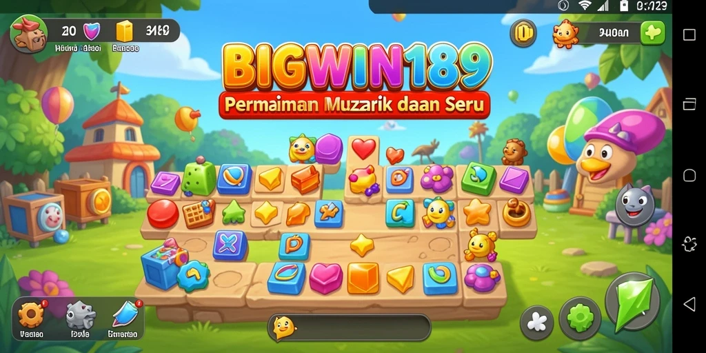 Tangkapan layar menunjukkan gameplay Puzzle yang menarik dan menantang.