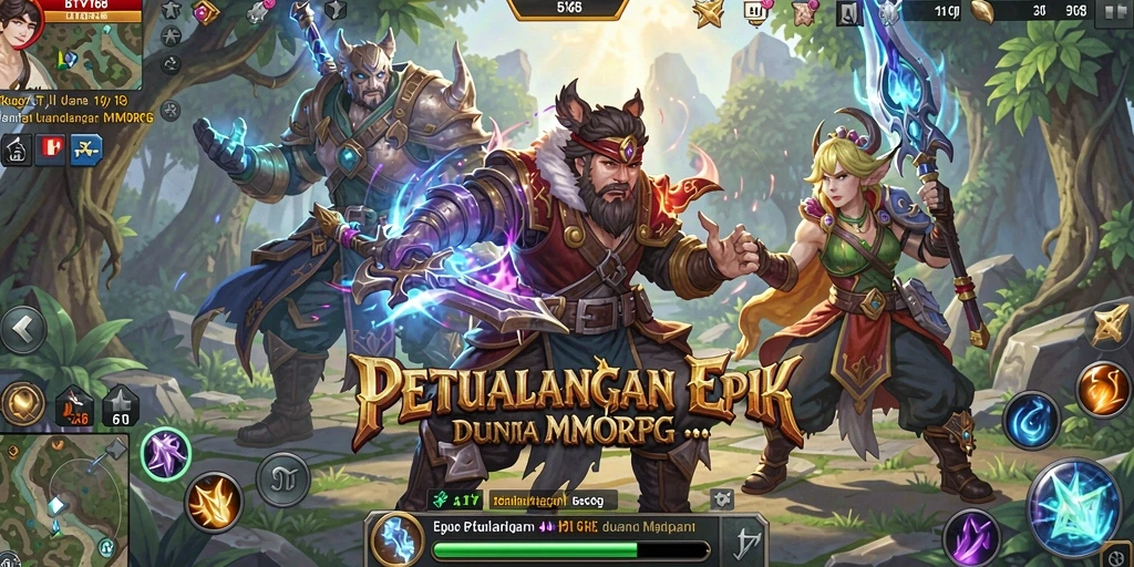 Gameplay mendebarkan di dunia BTV168 yang luas.