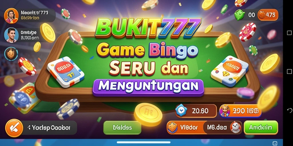 Tampilan gameplay BUKIT777 yang seru dan interaktif di Bingo.