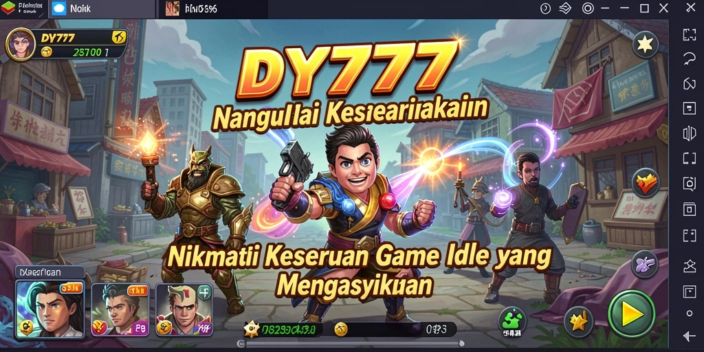 Gameplay menarik dari DY777 menunjukkan kemajuan otomatis.
