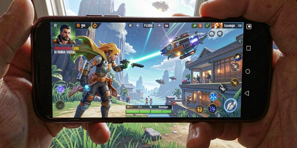 Tampilan gameplay menarik dari FUJI66 dengan elemen simulasi yang mendalam.