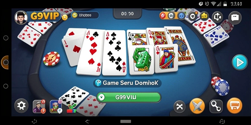 Tampilan gameplay G9VIP yang seru dan menantang.