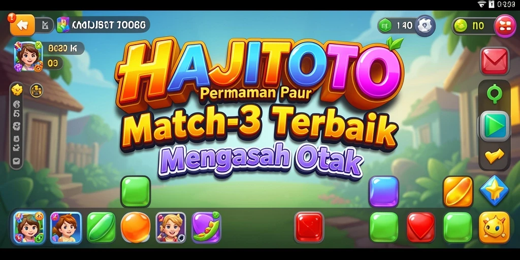 Tampilan menarik dari gameplay seru HAJITOTO.