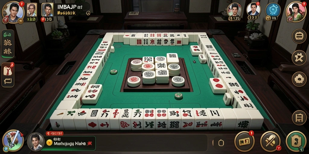 Screenshot gameplay IMBAJP yang menarik dan penuh warna.