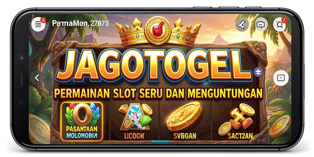 Screenshot utama gameplay Slot JAGOTOGEL dengan grafis menawan.