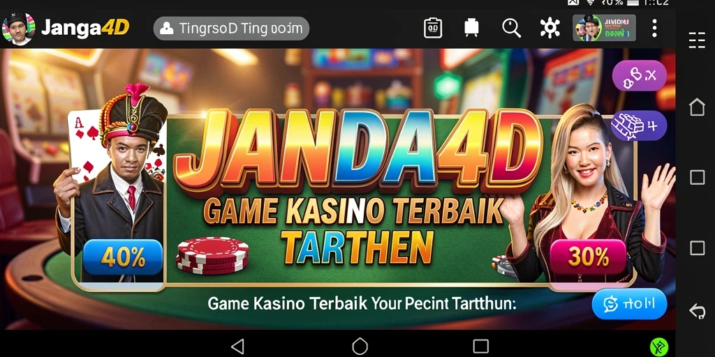 Screenshot JANDA4D menampilkan gameplay yang seru dan interaktif.