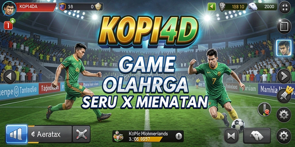 Gameplay menarik KOPI4D dengan aksi olahraga yang seru.