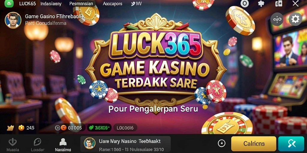 Tampilan gameplay seru LUCK365 dengan grafis yang menawan.