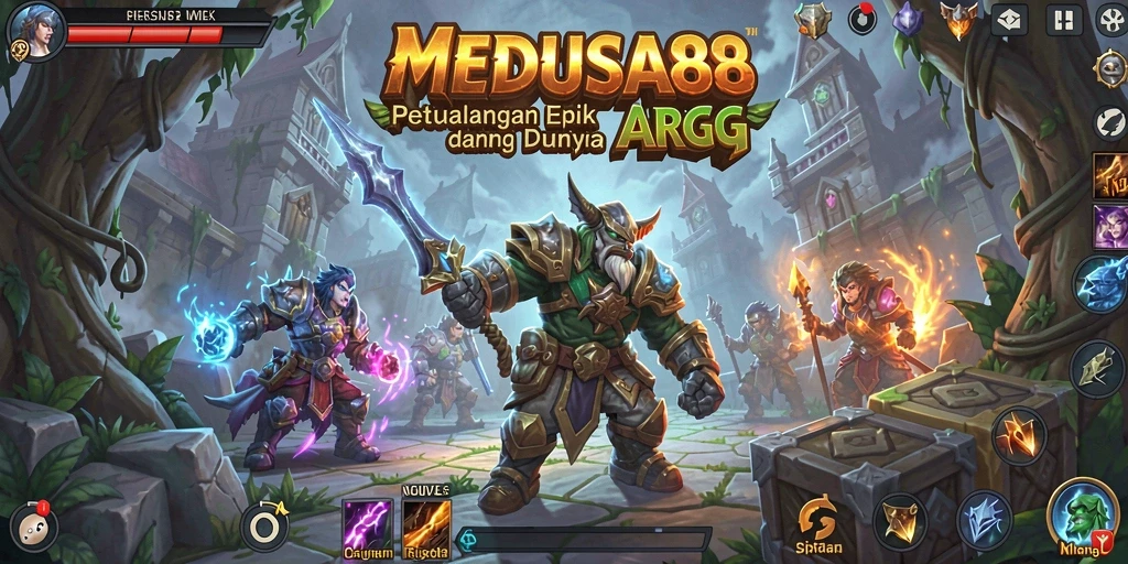Gameplay seru dan mendebarkan dalam dunia ARPG.
