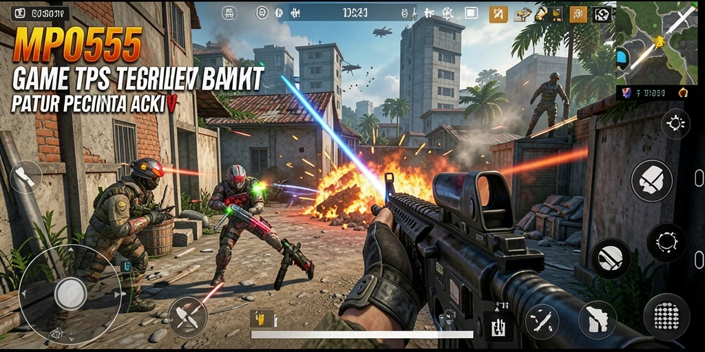 Tampilan aksi seru dalam gameplay MPO555 yang menegangkan.