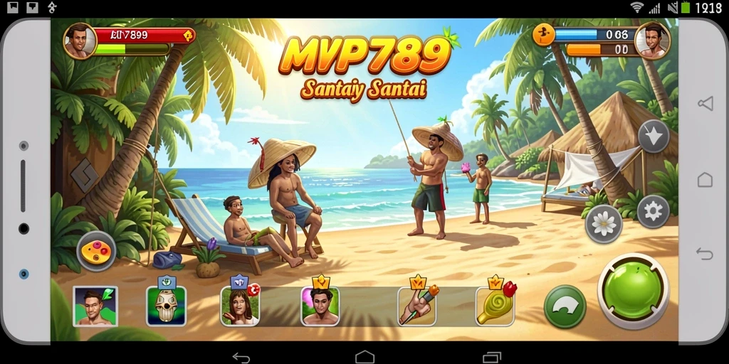 Tangkapan layar menunjukkan gameplay MVP789 yang mengasyikkan dan santai.