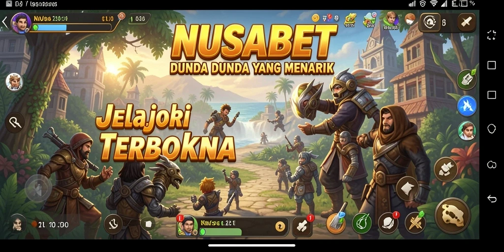 Tampilan gameplay Open World yang menakjubkan dan mendetail.