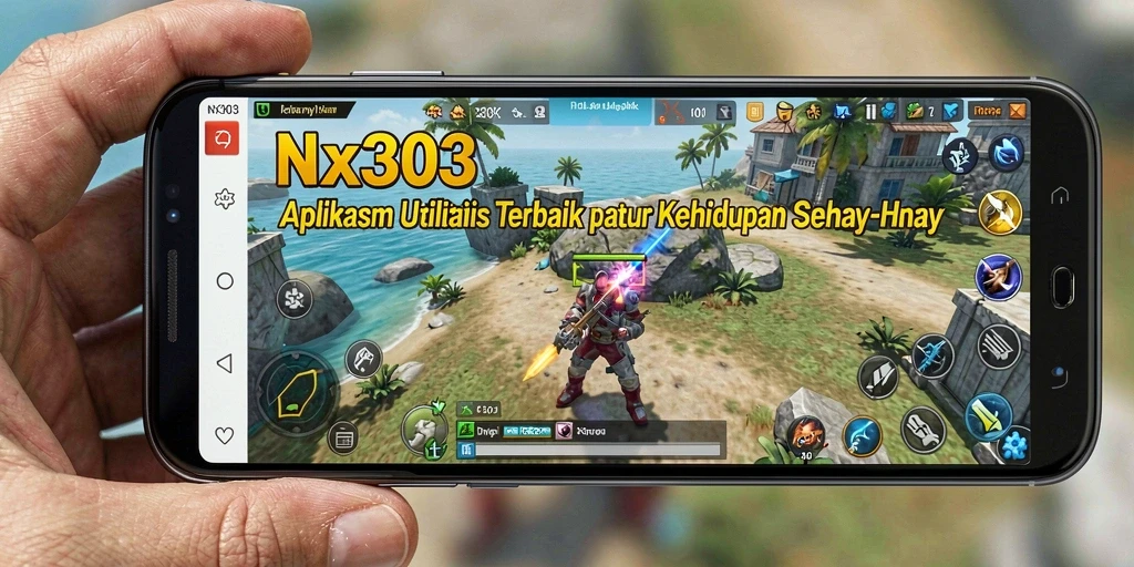 Tampilan antarmuka aplikasi NX303 yang user-friendly.