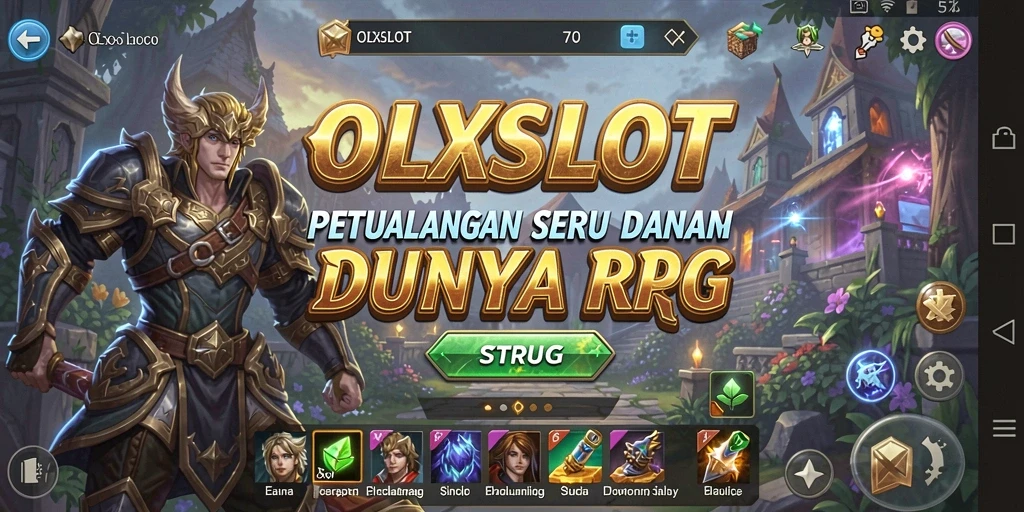 Screenshot gameplay OLXSLOT menampilkan aksi pertarungan yang mendebarkan.