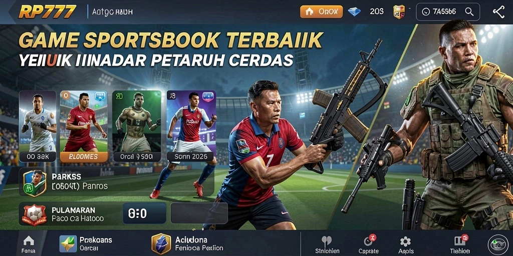 Screenshot gameplay RP777 yang menunjukkan pengalaman taruhan yang interaktif.