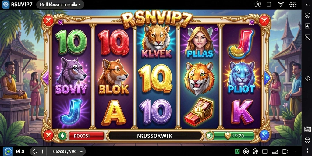 Tampilan gameplay yang menarik dan seru di RSNVIP7.