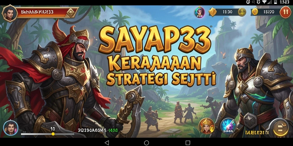 Tampilan gameplay menawan dengan aksi strategi menegangkan